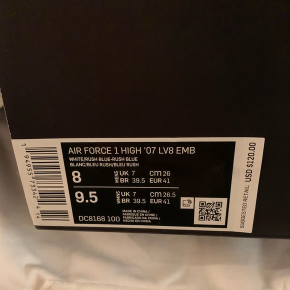 Nike Air Force 1 high 07 LV8 EMB - Picture 5 of 5